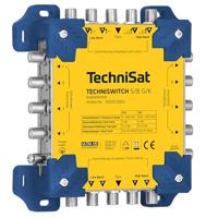 TechniSat TECHNISWITCH 5/8 G/K Satelliet multiswitch Ingangen (satelliet): 5 (4 satelliet / 1 terrestrisch) Aantal gebruikers: 8 - thumbnail