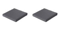 Lounge luxe Panama grey 60 cm x 60 cm (2 stuks) Madison - Madison - thumbnail