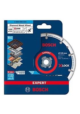 Bosch Accessories 2608900533 X-LOCK Diamanten doorslijpschijf Diameter 125 cm Boordiameter 22.23 mm Metaal 1 stuk(s) - thumbnail