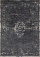 Louis de Poortere - 8263 Fading World Medallion Mineral Black - 140x200 cm Vintage Vloerkleed - thumbnail