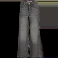 Vingino winter jeansbroek meisjes - zwart - Carlice - extra wide leg fit - thumbnail