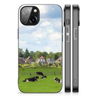 Apple iPhone 13/14 Dierenprint Telefoonhoesje Koeien - thumbnail