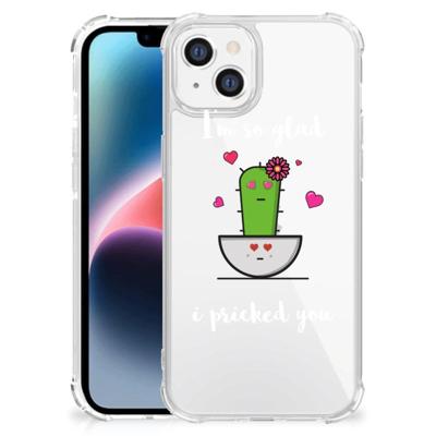 Apple iPhone 14 Plus Stevig | Bumper Hoesje | Cactus Glad Apple iPhone 14 Plus Stevig | Bumper Hoesje | Cactus Glad