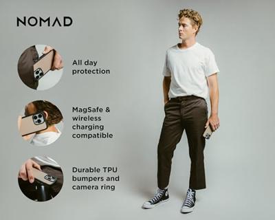 Nomad Rugged hoesje iPhone 16 Pro - Desert Nomad Rugged hoesje iPhone 16 Pro - Desert