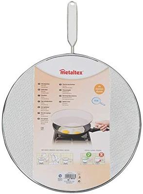 Metaltex antispatdeksel alu 33cm - thumbnail