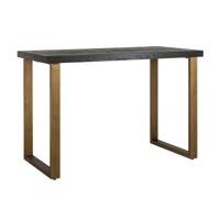 Richmond Bartafel 'Blackbone' Brass, Eikenhout en metaal, 160 x 80cm - thumbnail