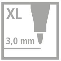 STABILO power max viltstift, etui van 18 stuks in geassorteerde kleuren - thumbnail