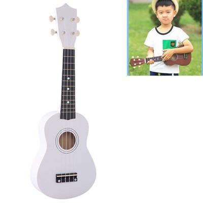 HM100 21 inch Basswood Ukulele kinderen verlichting muziekinstrument (wit)