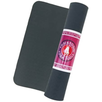 Yogi & Yogini Yogamat TPE Grijs/Zwart - 183 x 63 x 0.5 cm - thumbnail