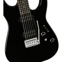 Charvel Pro-Mod DK24 HH 2PT CM Gloss Black elektrische gitaar - thumbnail