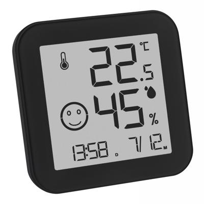 TFA Dostmann BLACK & WHITE 30.5054.02 Thermo- en hygrometer Wit