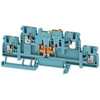 Weidmüller 2744120000 Meetscheidingsklem Push-In-klem, Steekaansluiting Blauw 50 stuk(s) - thumbnail