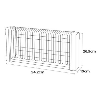 Elektrische insectendoder EDM 06523 Black Power Zwart