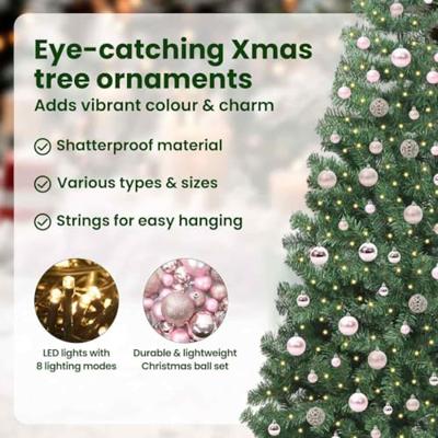 VidaXL Kerstboom met 300 led met standaard groen 240 cm pvc VidaXL Kerstboom met 300 led met standaard groen 240 cm pvc