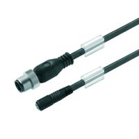 Weidmüller 1984530150 Sensor/actuator connector, geassembleerd M12 Stekker, recht, Bus, recht 1.50 m Aantal polen (sensoren): 3 1 stuk(s) - thumbnail