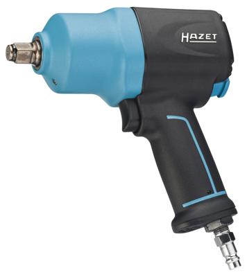 HAZET Slagmoersleutel 9012EL-SPC · Losdraaimoment maximaal [Nm]: 1700 Nm · 1/2 inch (12,5 mm) vierkant massief · Krachtig slagwerk met dubbele hamer
