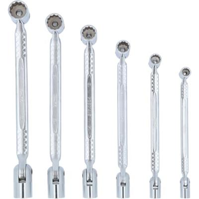 KS Tools 517.0310 5170310 Set dubbele scharniersleutels 8 - 19 mm Uitvoering Inbus 1 stuk(s)