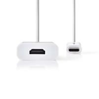 Nedis adapterkabel USB type C stekker - uitgang - thumbnail