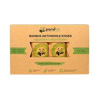 Pandoo Luchtverfrisser - bamboe & houtskool - 4 x 75g - thumbnail