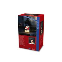 Konstsmide 4249-000 Acryl figuur Sneeuwpop Warmwit LED Wit - thumbnail