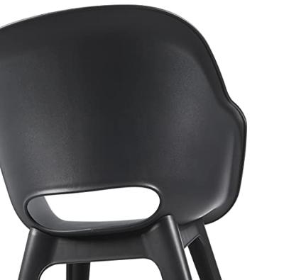 Tuinstoel Akola antraciet set van 2