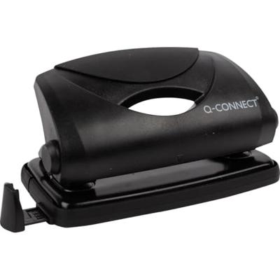 Q-CONNECT perforator Light Duty, 10 blad, zwart Q-CONNECT perforator Light Duty, 10 blad, zwart