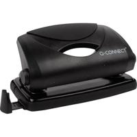 Q-CONNECT perforator Light Duty, 10 blad, zwart - thumbnail