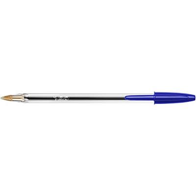 BIC 942910 Balpen (wegwerp) Cristal Blauw 0.4 mm Onuitwisbaar: Ja 100 stuk(s)