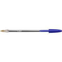 100x Bic Cristal balpen blauw medium - thumbnail