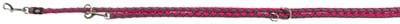 Cavo verstelbare riem, groot/X-Large, 2,00 m/diameter-18 mm, fuchsia/grafiet
