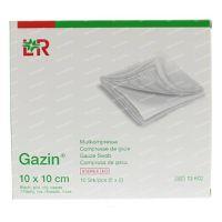 Lohmann & Rauscher Gazin Gaaskompres 10x10cm - thumbnail