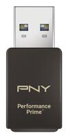 PNY Performance Prime™ USB 3.2 Gen 1 microSD Flash Memory Card Reader - Ultrasnelle snelheden, 200 MB/s lezen, 150 MB/s schrijven, Type-A, voor USB 3.2 Gen 1/USB3.0 uitgeruste hostapparaten - thumbnail