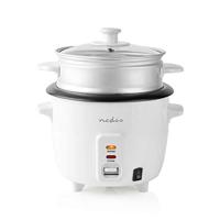 Rijstkoker | 300 Watt | 0,6 L | Wit - thumbnail