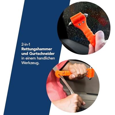 Westcott ac-p30001 2in1 first aid only noodhamer 2 stuks oranje - thumbnail