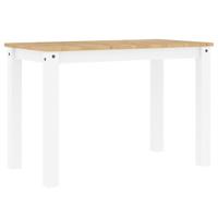 Eettafel Panama 117x60x75 cm massief grenenhout wit - thumbnail
