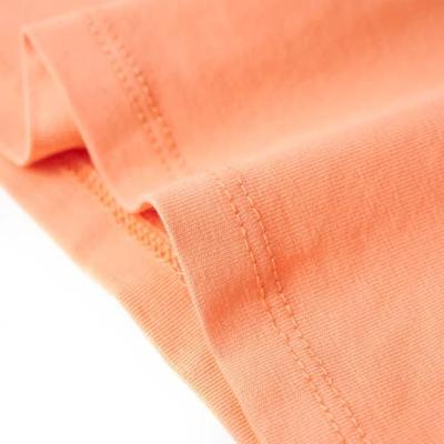Kindershirt 128 perzikkleurig Kindershirt 128 perzikkleurig