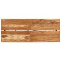 Bartafel 180x70x107 cm massief acaciahout en ijzer - thumbnail