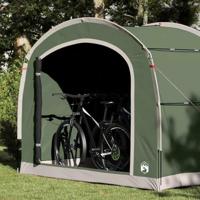 Tent met dak Groen 268 x 240 x 191 cm Polyester - thumbnail