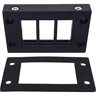 TRU COMPONENTS DVK 10/6 Kabelinvoeringsplaat Klem-Ø (max.) 16 mm Polyamide Zwart 1 stuk(s)