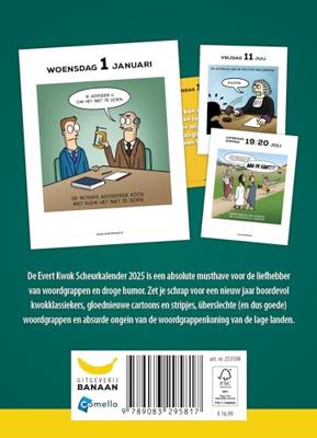 Evert Kwok scheurkalender 2025