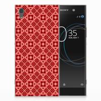 Sony Xperia XA1 Ultra TPU bumper Batik Rood - thumbnail