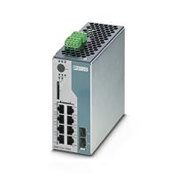 PHOENIX CONTACT FL SWITCH 7006-2GC-EIP Managed Switch 7000, 6 RJ45-poorten 10/100 MBit/s, 2 combo-poorten 10/100/1000 MBit/s, beschermingsklasse: IP20, PROFINET Conformance-Class A, EtherNet/IP - thumbnail