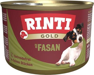 RINTI Gold Pheasant - natvoer voor honden - 185g