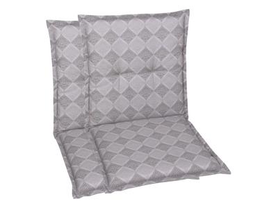 GO-DE Textil Tuinkussen (Stoelkussens voor stoelen met een lage rugleuning, Grijs) GO-DE Textil Tuinkussen (Stoelkussens voor stoelen met een lage rugleuning, Grijs)