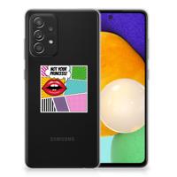 Samsung Galaxy A52 (5G/4G) | Sillicone Back Cover | Popart Princess - thumbnail