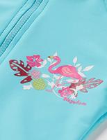 Playshoes zwempak lange mouw Flamingo Mint Roze-98-104 - thumbnail