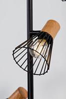 Venture Home Atticus Staande lamp 24x20x138,5 - Zwart - thumbnail