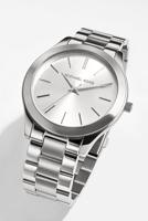 Michael Kors Heren Runway MK3178 zilveren roestvrijstalen quartz modehorloge - thumbnail