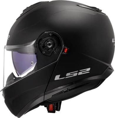 LS2 klapphelm "ff908 strobe ii solid" helmet strobe ii ff90 solid sw matt gr. xs LS2 klapphelm "ff908 strobe ii solid" helmet strobe ii ff90 solid sw matt gr. xs