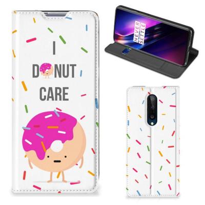OnePlus 8 | Flip Style Cover | Donut Roze OnePlus 8 | Flip Style Cover | Donut Roze